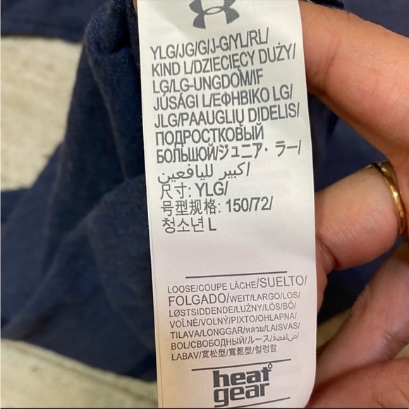 Under Armour Notre Dame collegiate t-shirt. New with tags - Picture 9 of 11